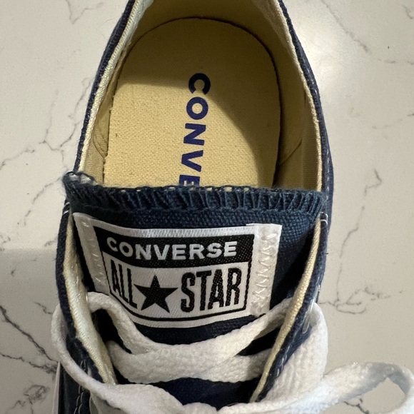 Converse True Navy Chuck Taylor All Star Canvas Tennis Shoes W7/M5. BR090 - Picture 9 of 11